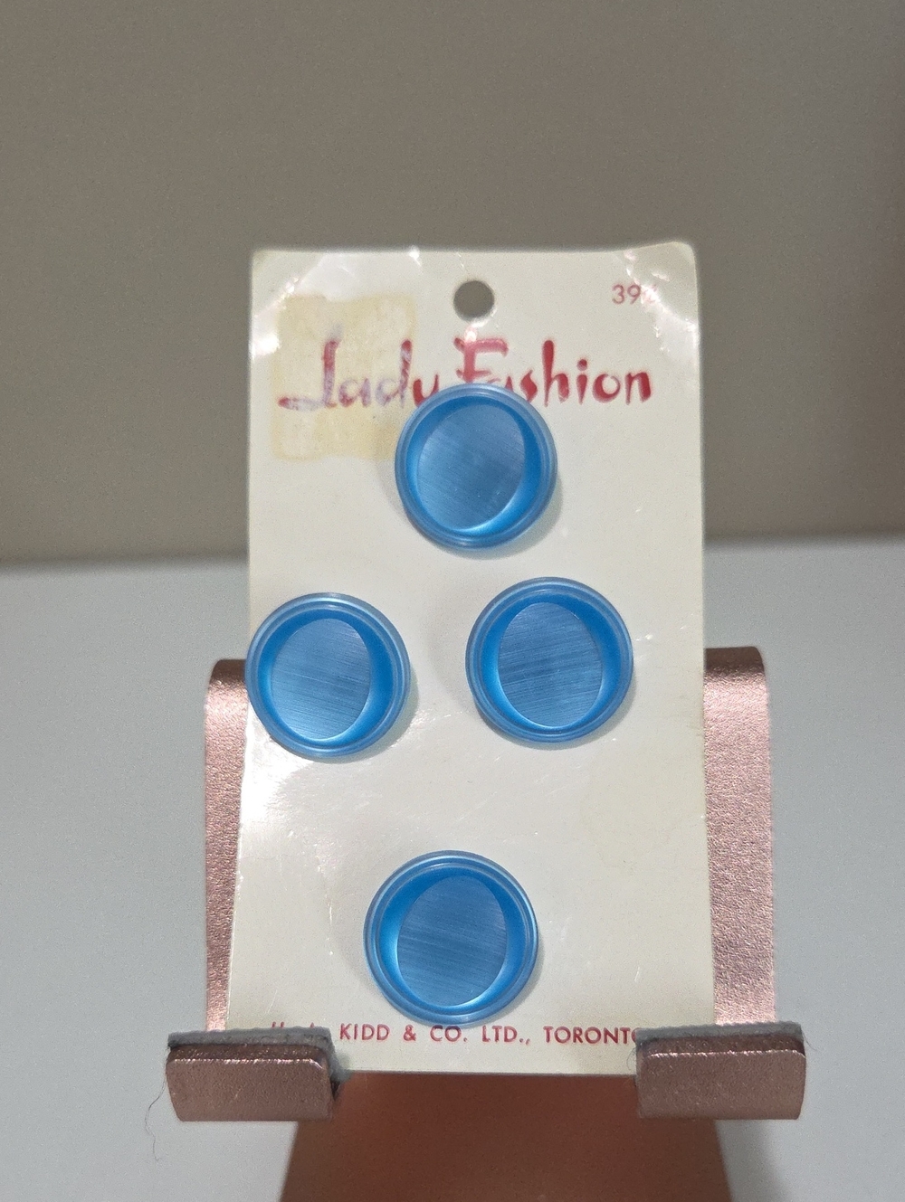 Vintage Blue Buttons